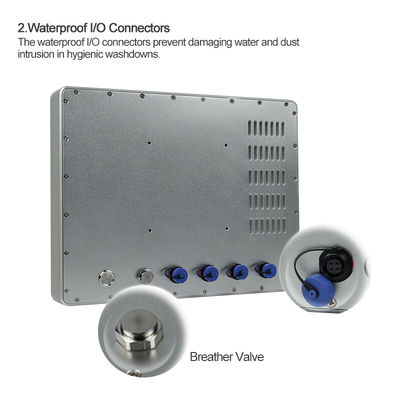 wasserdichter 3855U Touch Screen PC, Ip67 Windows Tischrechner OS-Bildschirm-