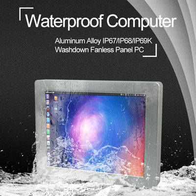 Fanless industrieller Computer Windows 10 X86 12 Zoll-Ip68 für Marine Control System