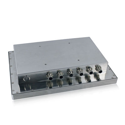 Industrieller 12in wasserdichter Fanless PC-Touch Screen Platten-Ip66 mit Edelstahl-Kasten