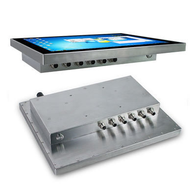 VGA verkabelt Windows 7-Platten-PC, 15 schroffen industriellen Computer des Zoll-Ip69k