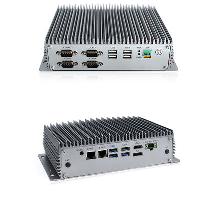Doppel-industrieller eingebetteter PC Intel Core I78565U Kasten HDMI VGA 20W