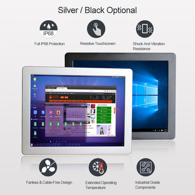 Wand-Montage PC Touch Screen Soems Linux IP68 wasserdichte für raue Umwelt