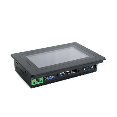 7 Zoll-Mini Industrial Touch Panel-PC bettete die Befestigung IP65 der Front HMI ein