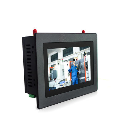 7 Zoll-Mini Industrial Touch Panel-PC bettete die Befestigung IP65 der Front HMI ein