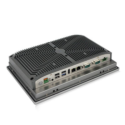 10 Zoll-Fanless industrieller eingebetteter Fingerspitzentablett PC J1900 RS232 RS422 RS485