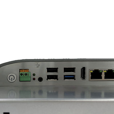 Flach 15in industrieller Touch Screen Computer-breite Spannung I7-8665U