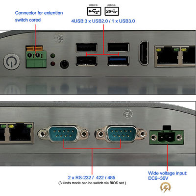 Schroffer eingebetteter Computer TPM2.0