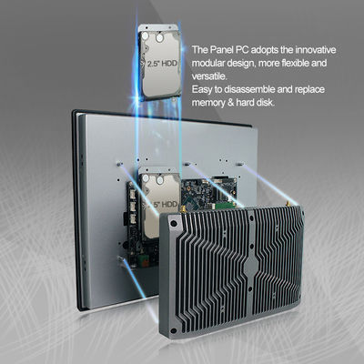 Intel I7 8565U Tpm industriell ganz in einem PC RS232 des Bildschirm-