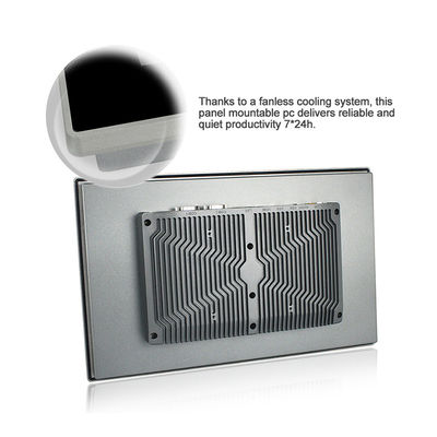 industrieller Berg-PC der Platten-600Cd 15,6 2 Lan mit großem Bildschirm 4 USB 3,0