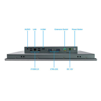 Rahmen-Platten-PC-multi Note EMMC 8G Androids 17 offener Zoll-Ip66
