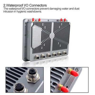 GPIO Fingerspitzentablett 8 Zoll-Linuxs industrieller PC IP66 versiegelte voll widerstrebendes für Fahrzeug