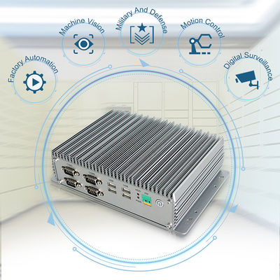 Kundengebundener Vertrags-industrieller PC X86 Intel I5, Fanless Windows Embedded PC 32G