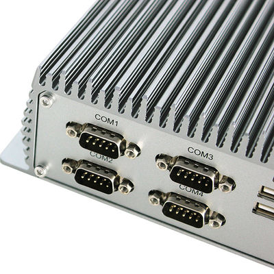Windows7 schroffer eingebetteter industrieller Gebrauch des Computer-4*RS232