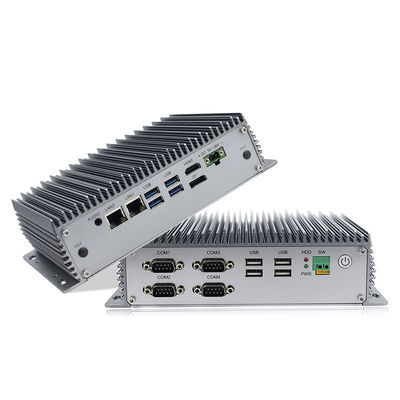 8. Fanless eingebetteter industrieller Computer Mini Box Pc GENs I5 8265U