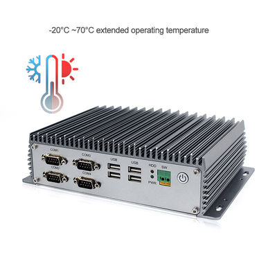 Doppel-Lan Industrial Embedded Box PC ODM I5 8265U 24vdc für IOT-Systeme