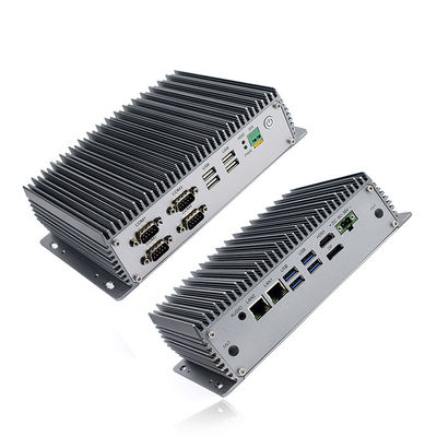 8. Fanless eingebetteter industrieller Computer Mini Box Pc GENs I5 8265U