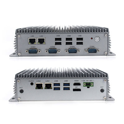 Eingebetteter industrieller Fanless Mini-PC Kern I5/I7 Windows11 Pro mit LAN 4