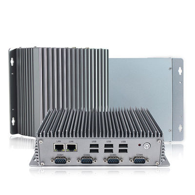 Eingebetteter industrieller Fanless Mini-PC Kern I5/I7 Windows11 Pro mit LAN 4