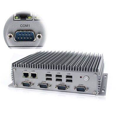 Schroffer industrieller Fanless Kasten-PC-Kern I3 Windows10 bettete industrielle Computer ein