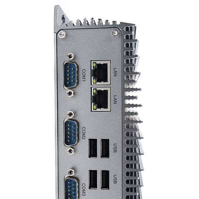 Schroffer industrieller Fanless Mini-PC Intel Core I3-8145U Dual Core 2.1GHz mit 4 X LAN