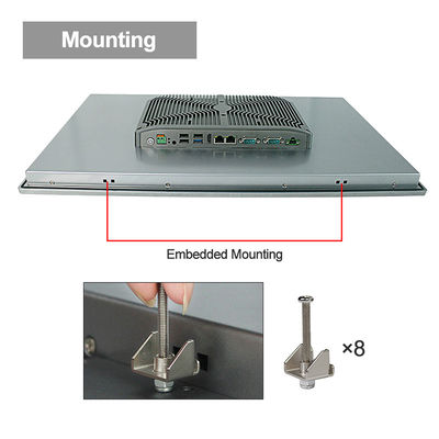 Platten-Berg-PC PCAP industrieller