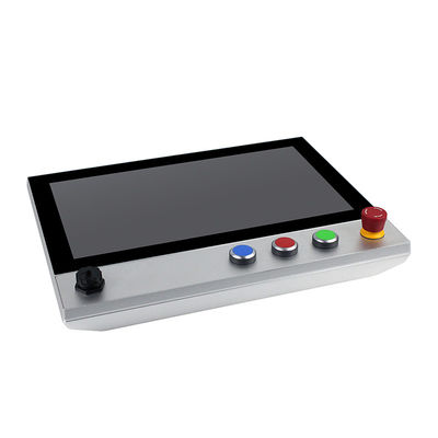 IP65 15,6“ FHD führte Platten-Berg-Touch Screen PC-Notaus
