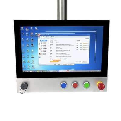 Knopf aller RAFI FS22 in einem Monitor Touch Screen HMI-Platte PC TPM2.0 IP65
