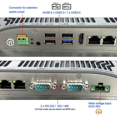 TPM2.0 1280x1024 bettete PC-hohe Helligkeit 400cd/M2 des Bildschirm- ein