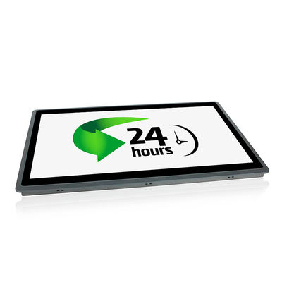 PC 24 Note IP65 wasserdichter AiO kapazitiver Viererkabel-Kern VESA Zoll-J1900