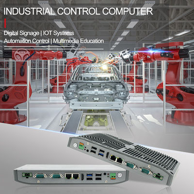 Industrieller eingebetteter PC Kasten RS232 TPM2.0 für Cnc-Plasma-Maschine MSATA 64G SSD