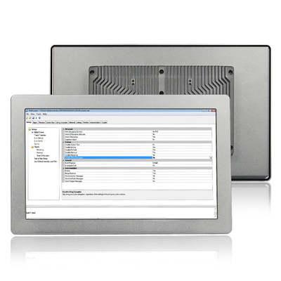 Fanless eingebetteter HMI-Platte PC TPM2.0 15,6 Zoll 1500nits für Kontrollsystem