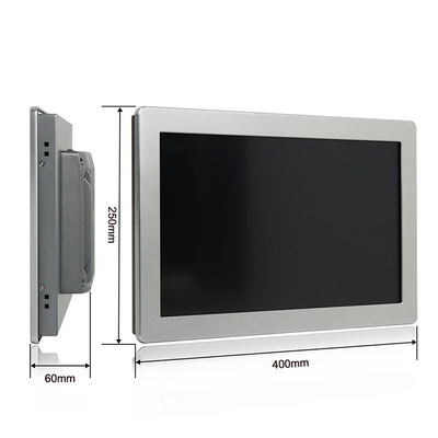 Fanless eingebetteter HMI-Platte PC TPM2.0 15,6 Zoll 1500nits für Kontrollsystem