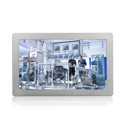 10ms Industrial Touch Panel Pc TPM2.0 Embedded Ip65 15.6 Inch VESA