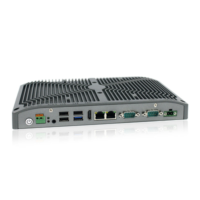 Fanless eingebettete Mini Pc J1900 I3 I5 I7 X86 Legierung Shell 20W DC36V