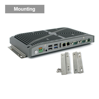 Fanless schroffe eingebettete Computer DC9V HDMI CPU I5-8265U 25W