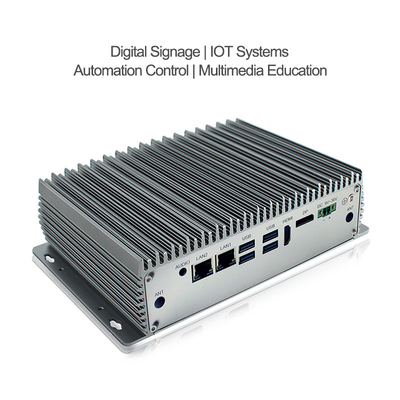 Fanless industrieller eingebetteter Kasten PC fertigte Kern des Viererkabel-J1900 besonders an