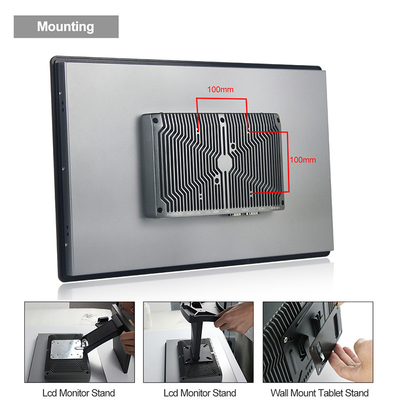 8. Gen Waterproof Touch Screen-PC industrielles I7 I5 I3 Fanless mit RS232 RS422 RS485