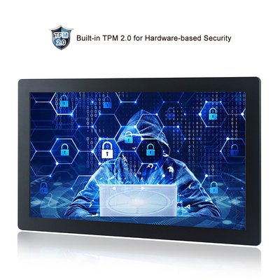 Widerstrebender Touch Screen Fanless eingebetteter PC 21,5&quot; Platten-Computer FHD LED I7