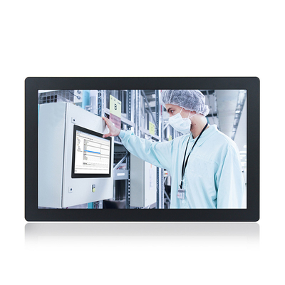 PC Platte Win10 Iot J1900 HMI industrielle widerstrebende Note des Tischrechner-21,5 Zoll-TPM 2,0