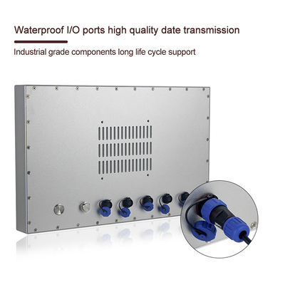 VESA Mounting Waterproof Touch Screen-PC Windows10 entkernen I5 Fanless IP67