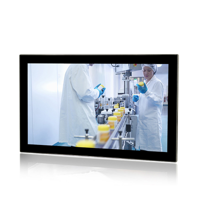 Platte Edelstahl-Windows 10 PC PCAP Note RS485 IP65 für industrielle Automatisierung