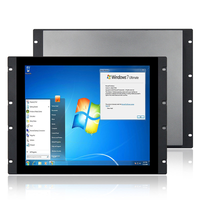 Fanless ganz dem Computer Linux in des One Touch-Schirm-HMI/in schroffem industriellem Platte Windows PC