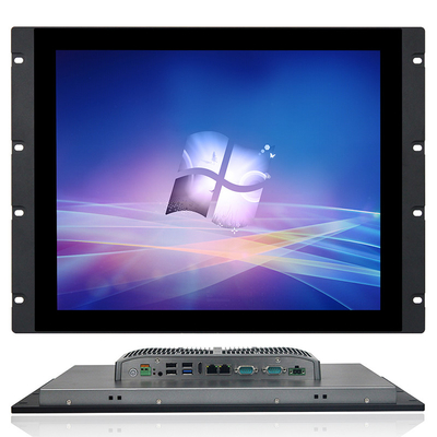 Aufbau- mit Gestelleinschübenkapazitiver Fingerspitzentablett PC Linux 19&quot; industrielle HMI-Platte