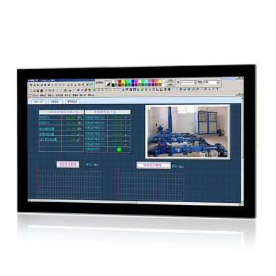 Qualität 24 Zoll-industrielle eingebettete Fingerspitzentablett PC Kern J1900 4GB RAM 64GB SSD Fabrik