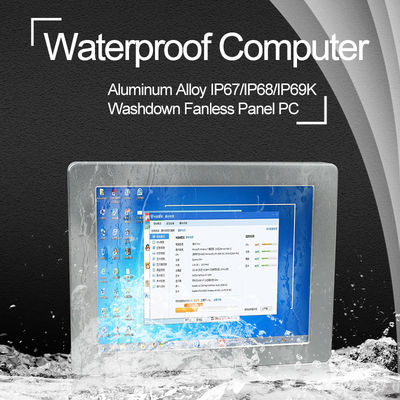 Qualität I5 6200 10 Hafen Zoll-wasserdichter Touch Screen PC LAN USB RS232 optional Fabrik