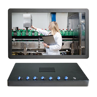 Qualität Schroffes 21,5" widerstrebender Touch Screen PC Platte Windows10 IP67 Fabrik