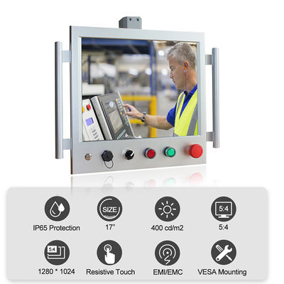 Qualität Edelstahl-Kragbalken PC Platte Soems Fanless industrieller HMI Fabrik