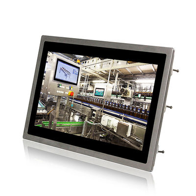 Qualität Bettete industrielle Noten-Bildschirmanzeige Ip69k Vesa Suss 304 13,3“ ein Fabrik