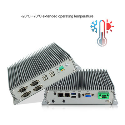 Qualität Fanless industrieller eingebetteter Kasten PC fertigte Kern des Viererkabel-J1900 besonders an Fabrik